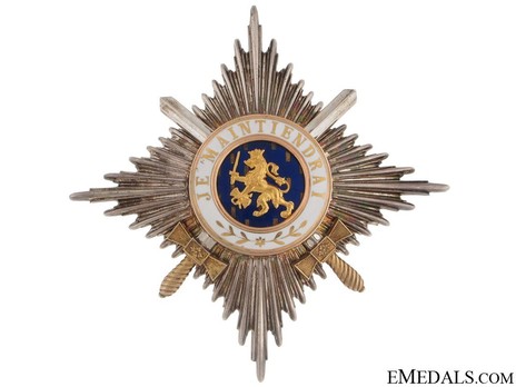 Grand Officer Breast Star (Military Division) Obverse