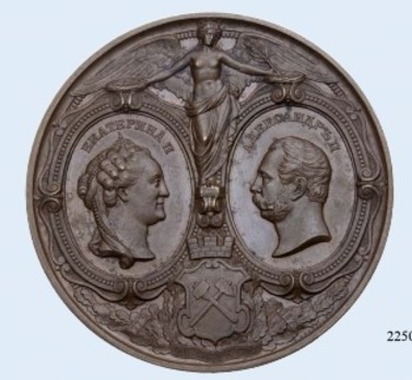 Centenary of Mining Institute Table Medal (in bronze)