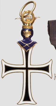 Professed Knight Cross (in gold) Reverse