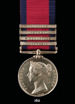 Military General Service Medal (with "VITTORIA" clasp)