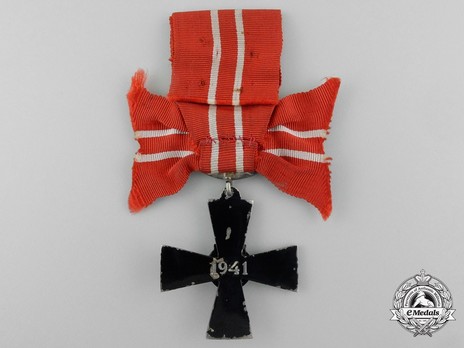 Order of the Cross of Liberty, IV Class Cross, Military Division (1941) Reverse