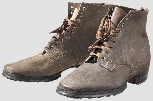 German Army Ankle Boots Obverse