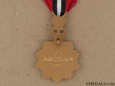 6th October Medal Reverse