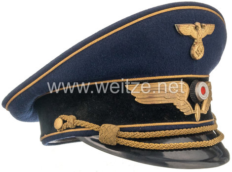 Reichsbahn 1941 Pattern Pay Group 1-5 Visor Cap Profile