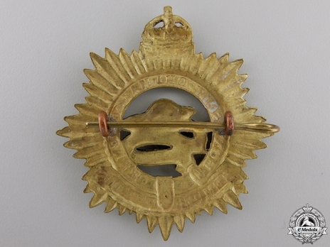 Midland Regiment Other Ranks Cap Badge Reverse