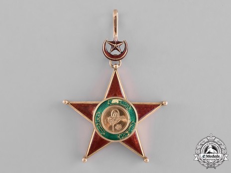 Order of Nishani-Shefkat, I Class Obverse