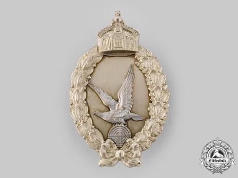 Air Gunner Badge, by C. E. Juncker (in silvered brass) Obverse