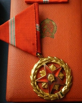 Medal of Merit of Socialist Labour, Type II (1954-1956) Obverse