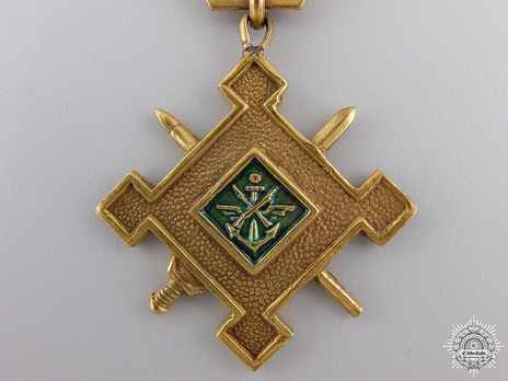 Staff Service Bronze Gilt Medal Obverse