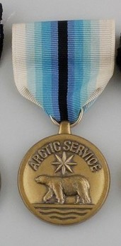 Coast Guard Arctic Service Medal Obverse