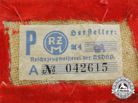 NSDAP Ober-Befehlsleiter Type IV Gau Level Collar Tabs Reverse