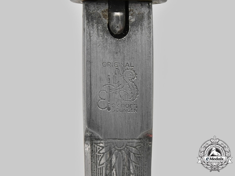 German Water Protection Police Dagger (by C. Eickhorn) Maker Mark