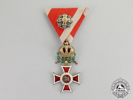 Order of Leopold, Type III, Military Division, Grand Cross Breast Star Miniature