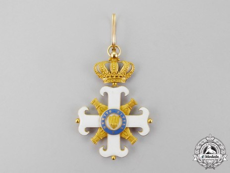 Order of San Marino, Type I, Civil Division, Commander Reverse