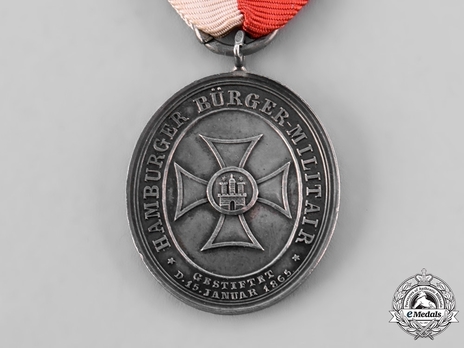 City Police Long Service Medal in Silver Obverse
