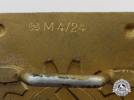 DAF Werktrupp Buckle Stamp Detail