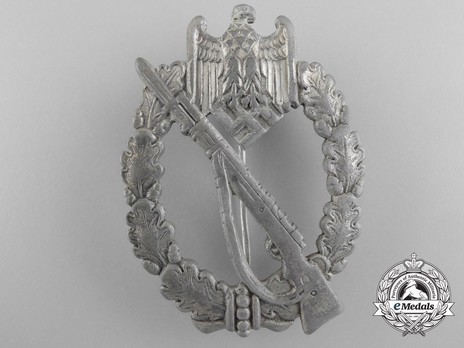 Infantry Assault Badge, by C. Wild (in silver) Obverse