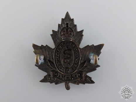 9th Stationary Hospital Other Ranks Cap Badge Reverse