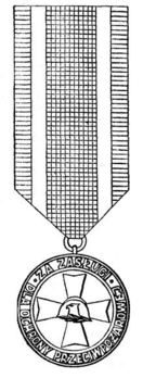 Decoration for Merit in Fire Protection, III Class Obverse