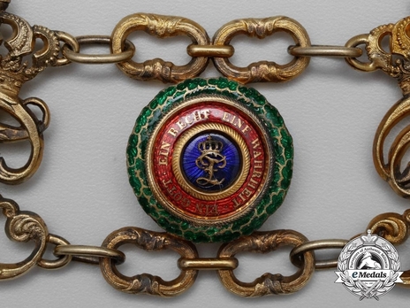 House Order of Duke Peter Friedrich Ludwig, Collar (1865-1918) Obverse