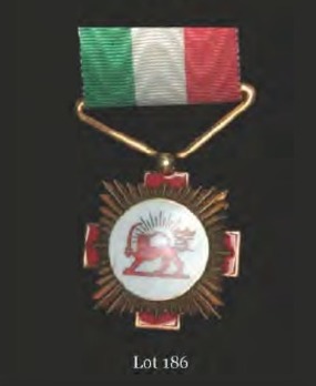 Order of the Red Lion and Sun  (Jamiyat Shir va Khorshid Sorkh), II Class Commander