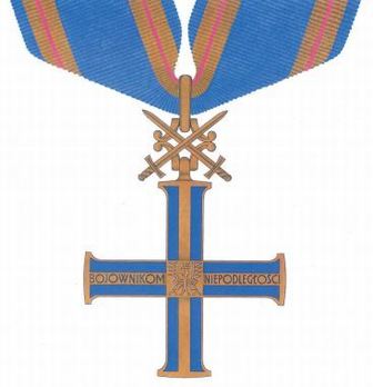  Order of the Cross of Independence, I Class Obverse