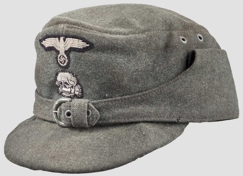 Waffen-SS NCO/EM's Mountain Cap (buckled version) Profile