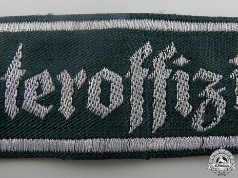 German Army Unteroffiziervorschule Cuff Title Obverse Detail 2