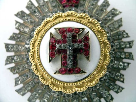 Grand Cross Breast Star (with brilliants) Obverse Detail