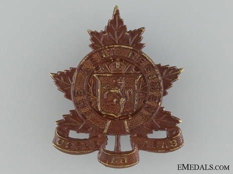 Kent Regiment Other Ranks Cap Badge Obverse