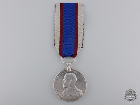 Silver Medal (with King George V in admiral's uniform) Obverse