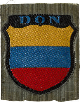 German Army Don Cossacks Sleeve Insignia (1st version) Obverse