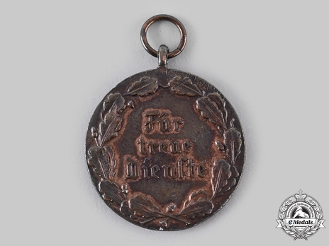 State Farmers' Group Pommerania Badge, in Bronze Reverse