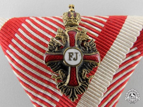 Order of Franz Joseph, Type II, Military Division, Commander Miniature