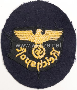 Reichspost Sleeve Eagle Reverse