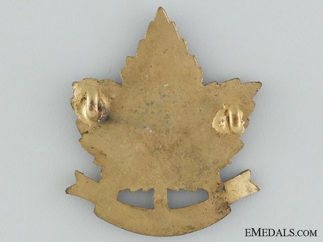 200th Infantry Battalion Other Ranks Cap Badge Reverse