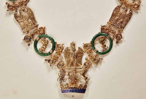 Order of the Crown of Westphalia, Collar Obverse