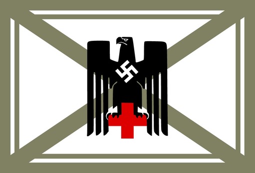 German Red Cross Amtschef/Landesführer/Inspekteur Flag Obverse