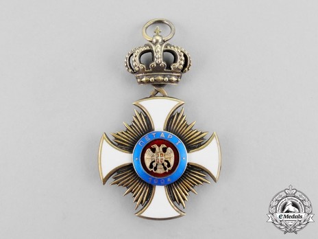 Order of the Star of Karageorg, Civil Division, I Class Reverse