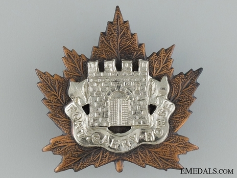Fort Garry Horse Officers Cap Badge Obverse