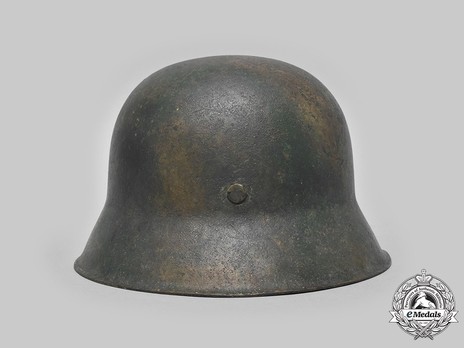 German Army Steel Helmet M42 (Painted Camouflage version) Back