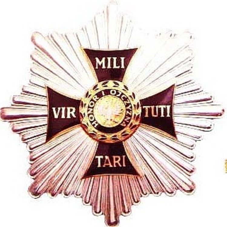 Virtuti militari grand cross order star