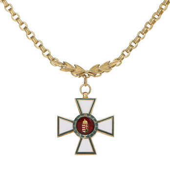 Order of Merit of the Republic of Hungary, Grand Cross with Collar, Civil Division Obverse