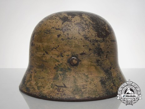 Afrikakorps Army Steel Helmet M35 Back