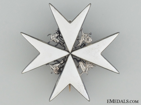 Knight/ Dame of Grace Breast Star (II Class) (with silver) Obverse
