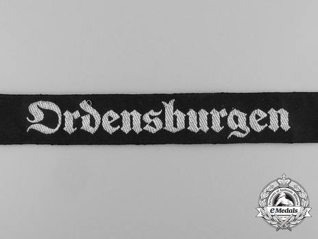 NSDAP Ordensburgen Cuff Title Obverse