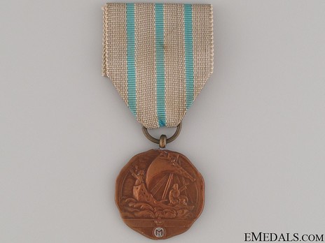 Medal of Maritime Virtue, Type II, Civil Division, III Class Obverse