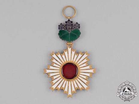 Order of the Rising Sun, Grand Cordon Reverse