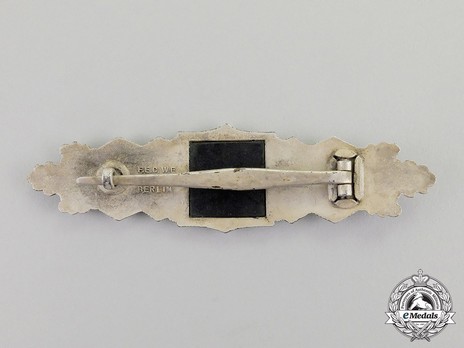 Close Combat Clasp, in Silver, by J. Feix Reverse