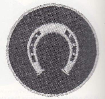 Luftwaffe Farrier Insignia (Piped version) Obverse